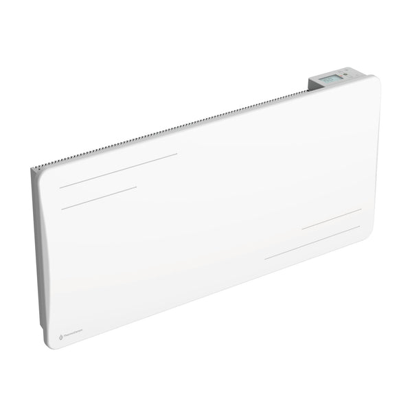 Radiatore elettrico connesso da 2000 W con accumulo termico a ceramica, modello orizzontale, bianco Alice