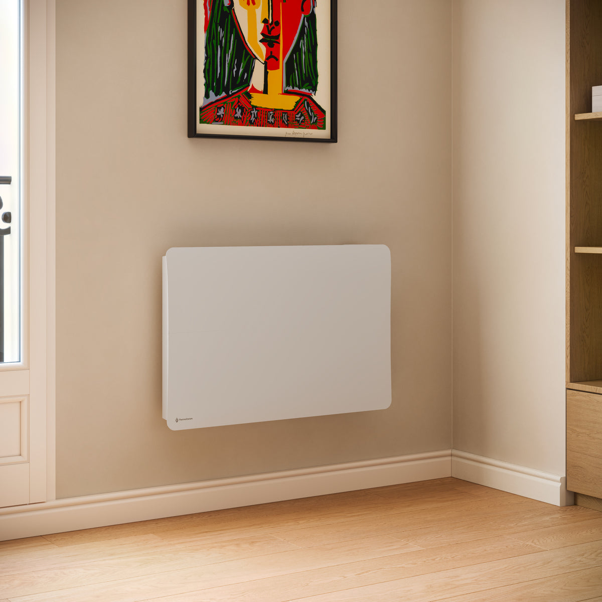 Radiateur Cira 2000 W blanc — vue produit