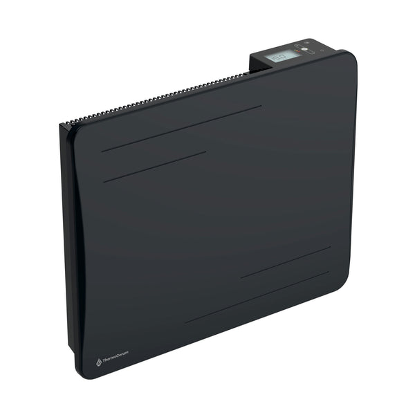 Radiatore elettrico connesso 1000W a inerzia secca in ceramica orizzontale Nero Alice