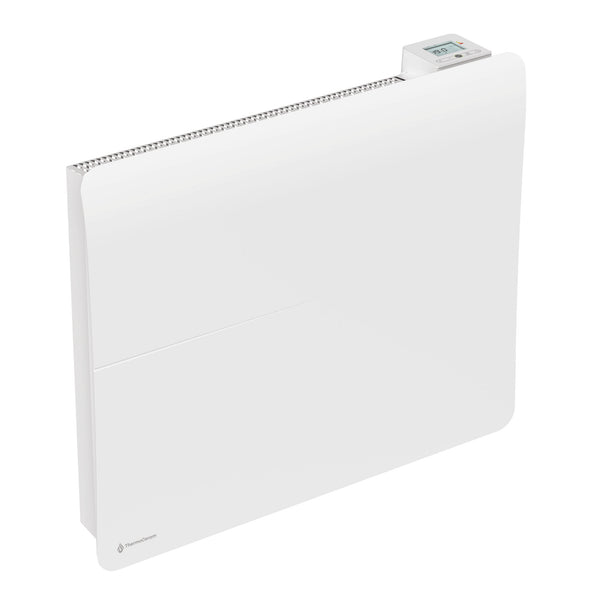 Radiatore elettrico connesso 1500W doppio sistema di riscaldamento orizzontale Bianco Cira