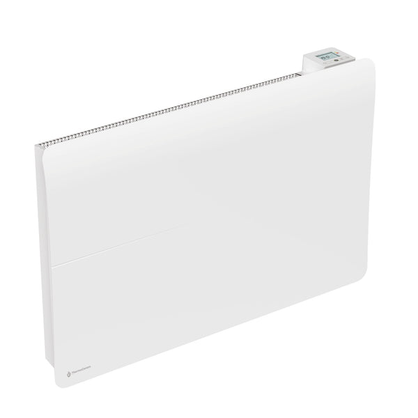 Radiatore elettrico connesso 2000W doppio sistema di riscaldamento orizzontale Bianco Cira