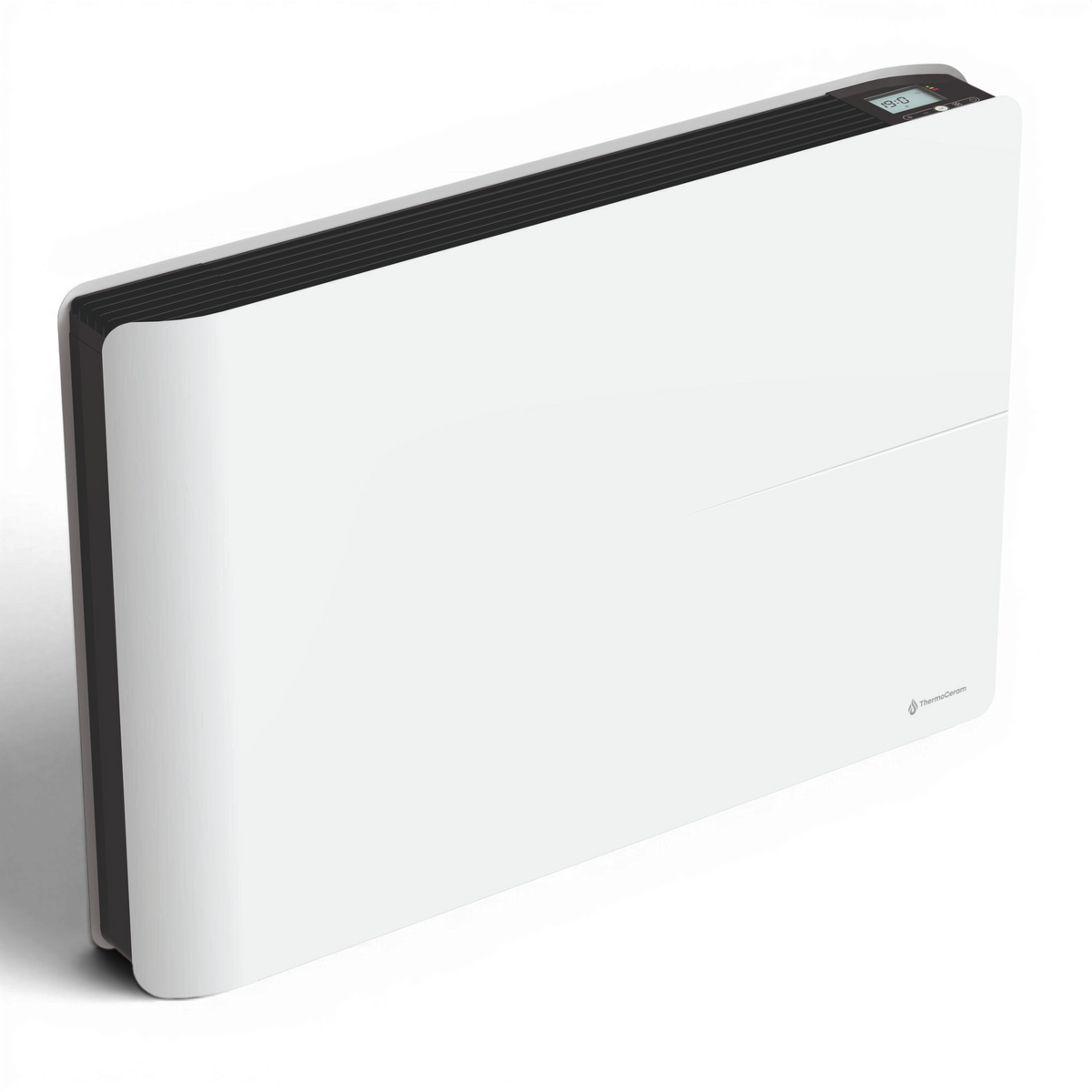 Radiatore elettrico connesso 1500W doppio sistema di riscaldamento orizzontale Bianco Molia